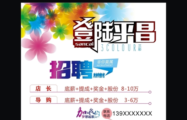 服裝店招聘