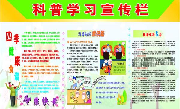 科普宣傳欄圖片