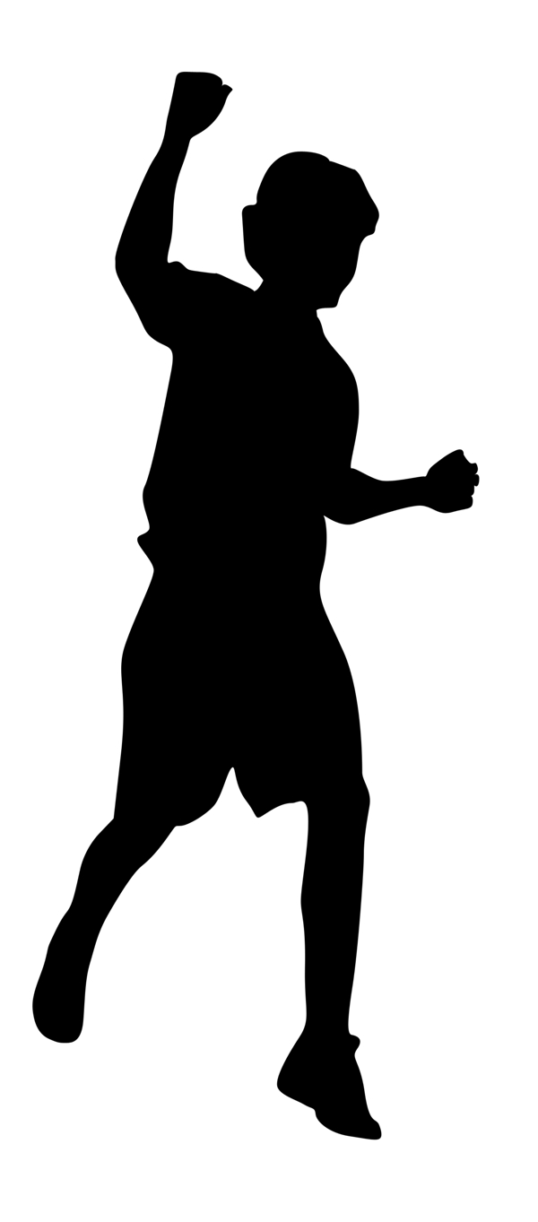 運(yùn)動(dòng)人物剪影圖片