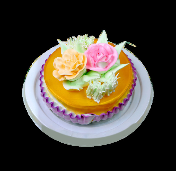 花朵蛋糕素材