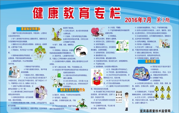 社區(qū)健康宣傳欄