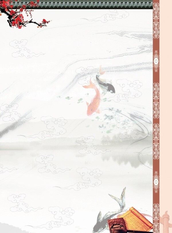中國(guó)風(fēng)背景展板圖片