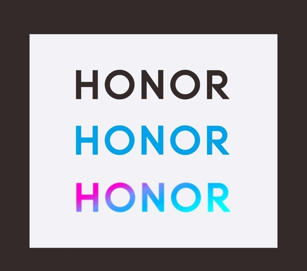 華為榮耀新版logo