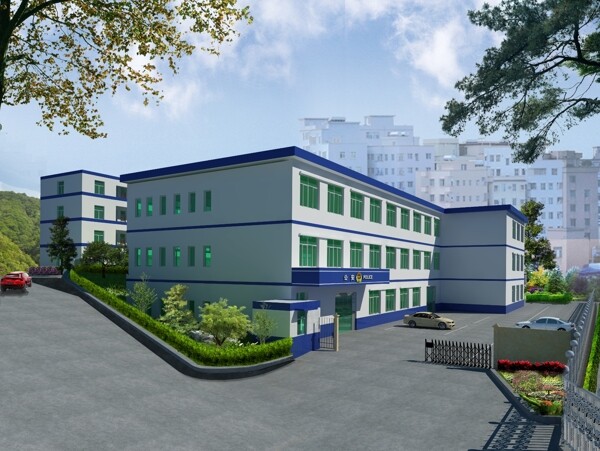 深圳龍華公安局建筑設(shè)計