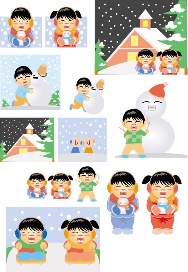 韓國卡通小孩129