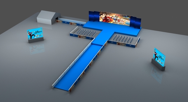 演出3D模型