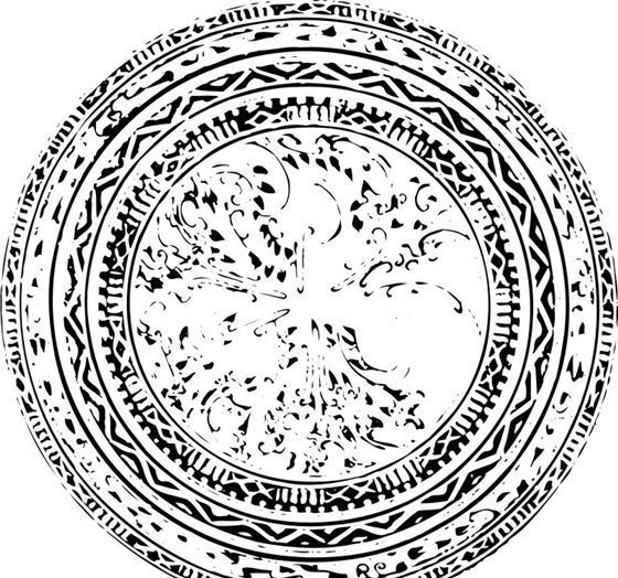 秦漢時(shí)代版畫裝飾畫矢量AI格式0533