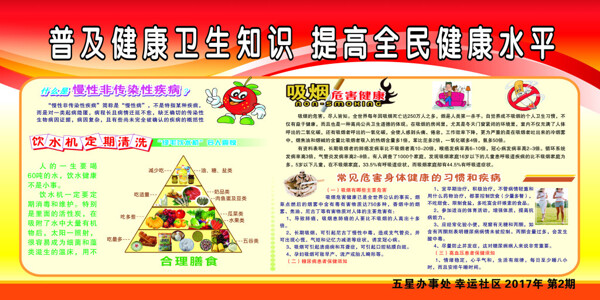 健康宣傳欄