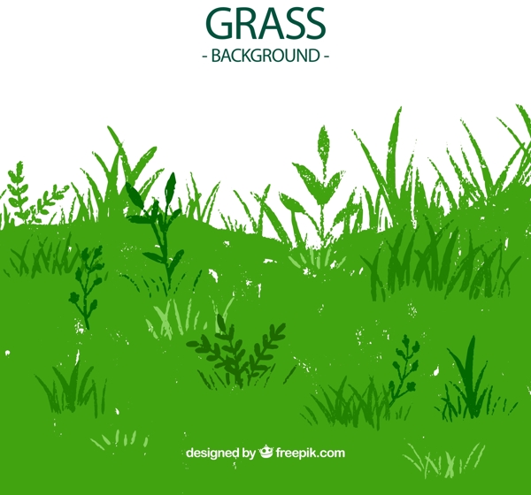 绿色草地设计图片