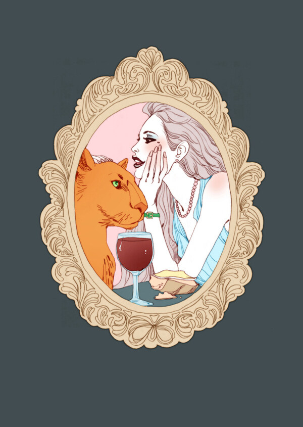 位圖插畫時尚插畫人物插畫插畫師免費(fèi)素材