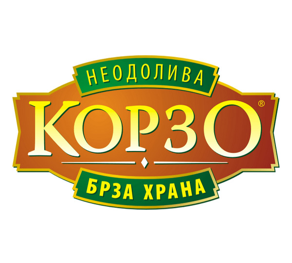KORZOFastFoodMKDlogo設計欣賞KORZOFastFoodMKD知名餐廳LOGO下載標志設計欣賞