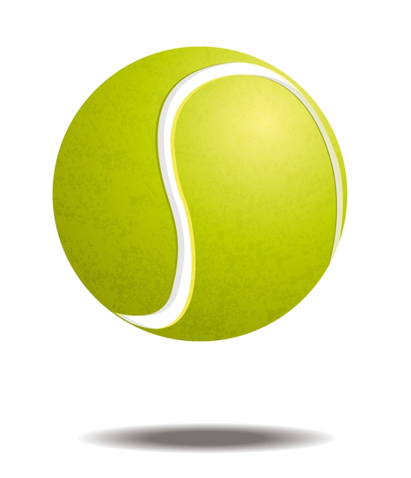 网球运动矢量写实