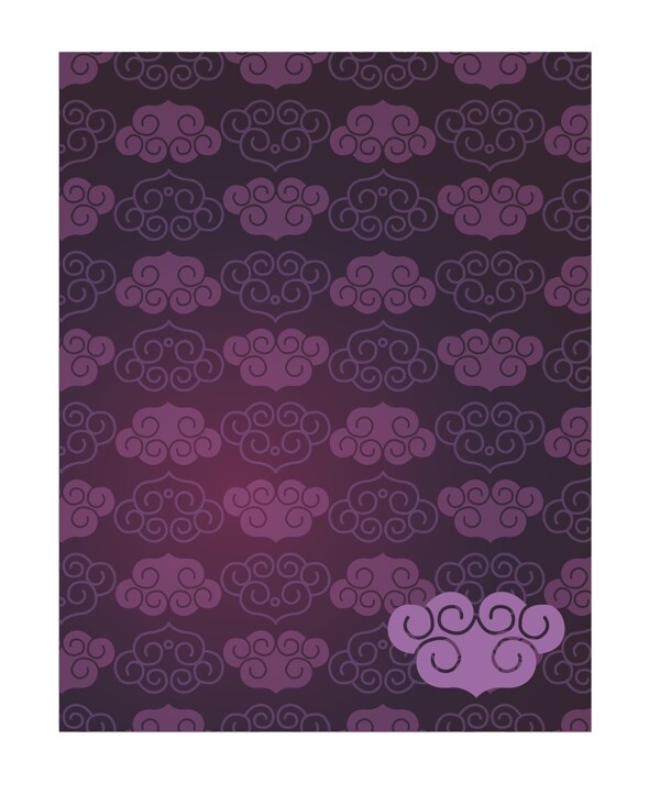 祥云花紋圖片