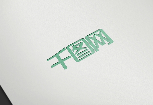 條紋logo凹陷樣機(jī)