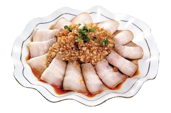 蒜泥白肉圖片