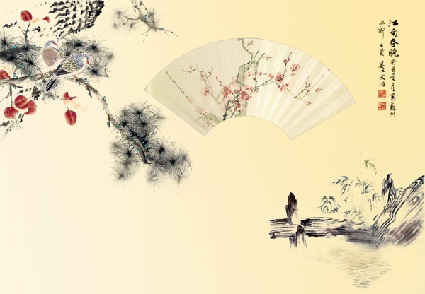 中國(guó)風(fēng)背景