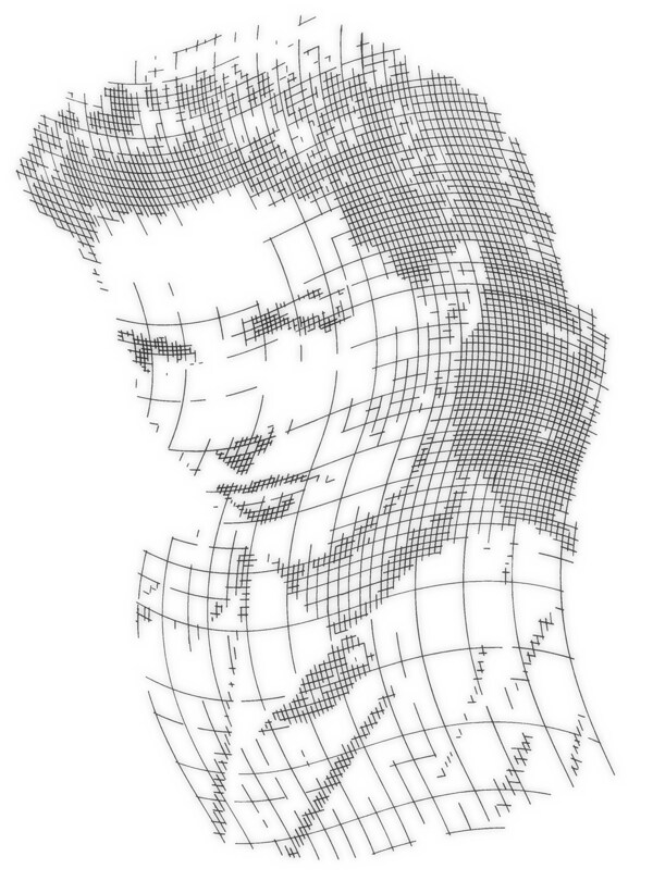 位圖插畫時尚插畫人物插畫藝術效果免費素材