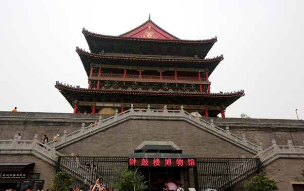西安鼓樓圖片