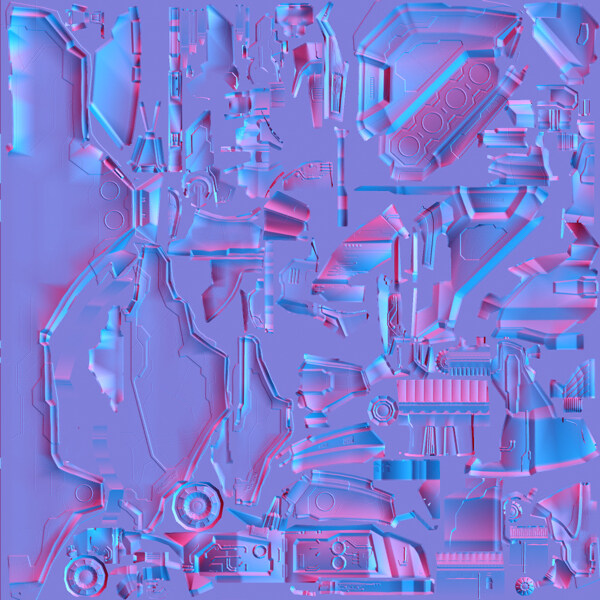 巡洋艦3D模型