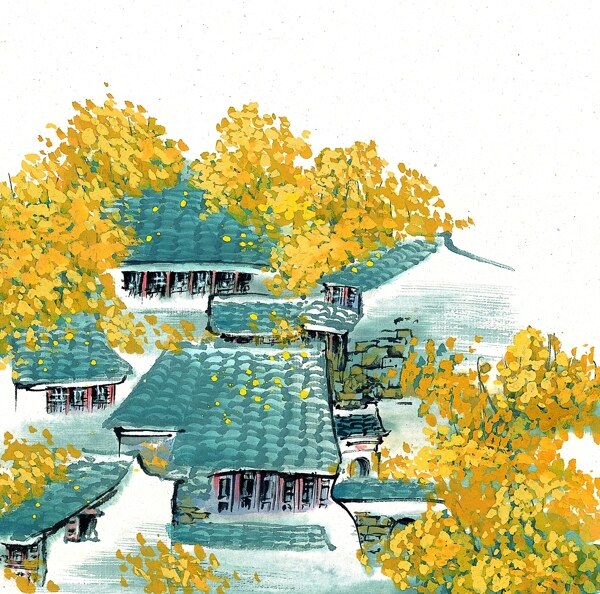 古風景圖片