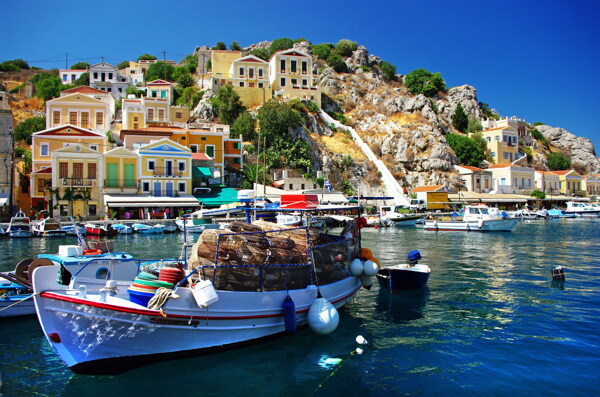 南欧希腊旅游风景图片