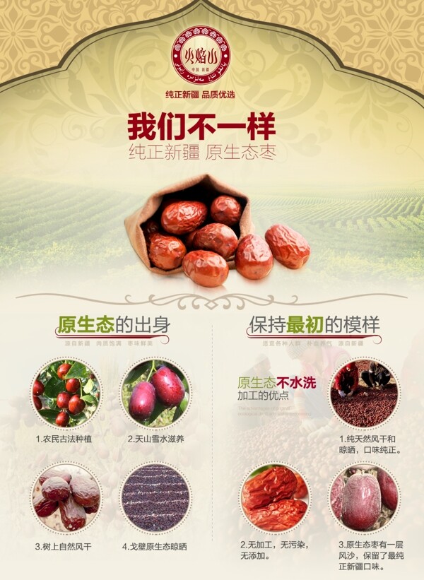 紅棗海報(bào)宣傳單