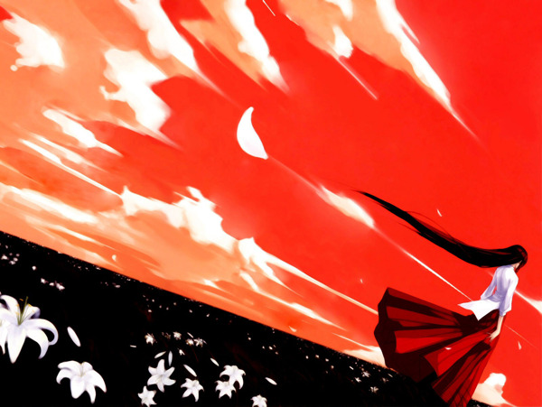紅色天空?qǐng)D片