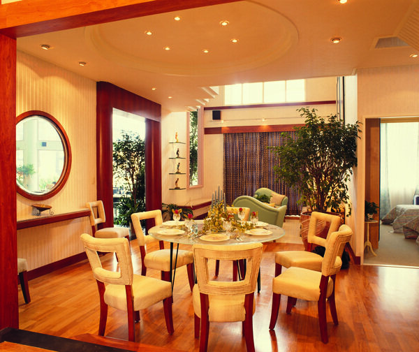 餐厅潮流趋势客厅餐饮空间餐厅餐桌大堂室内环境宾馆