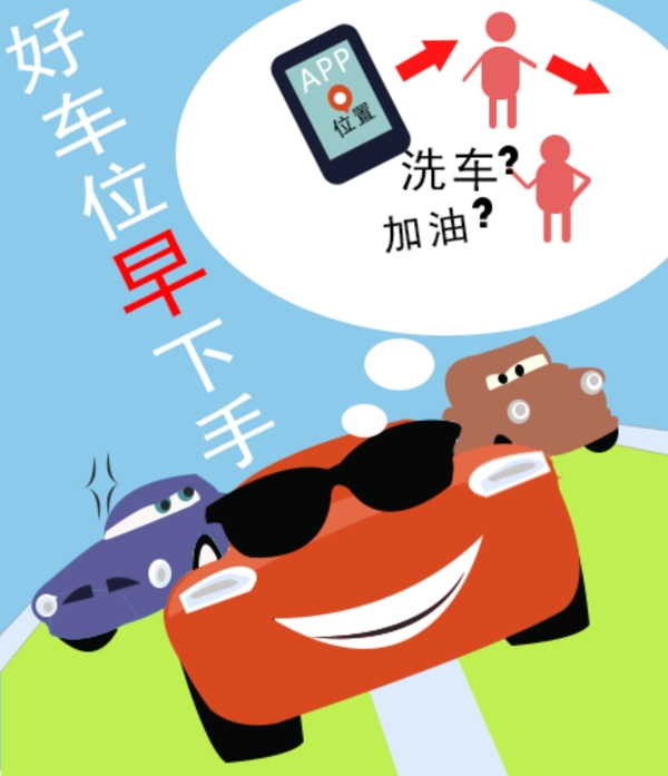 搶車位