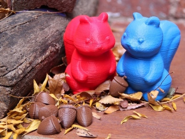 3D打印小松鼠
