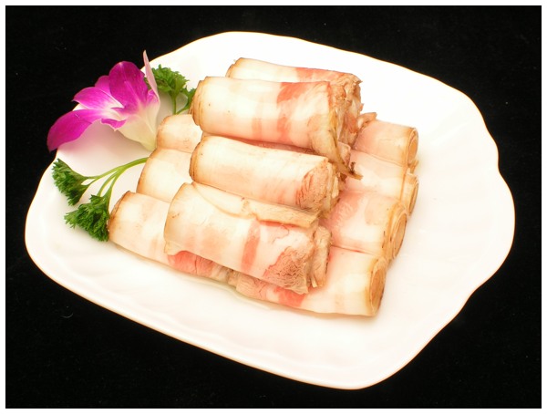 蒜泥白肉圖片