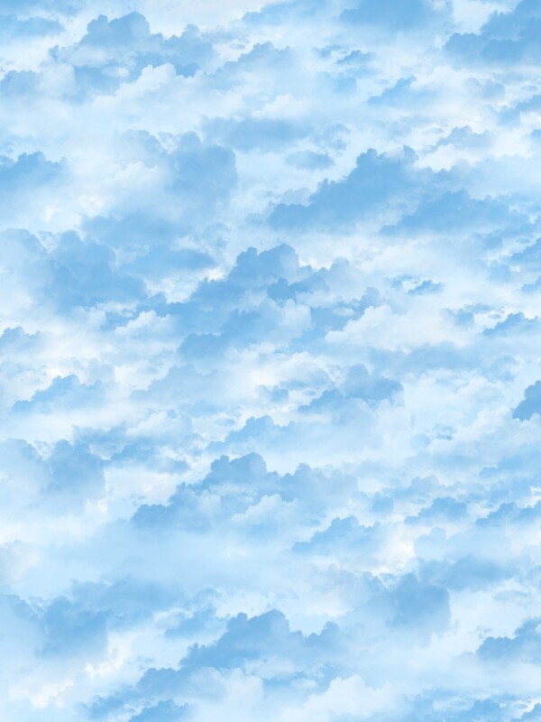 蓝色天空白云高空云层底纹底图