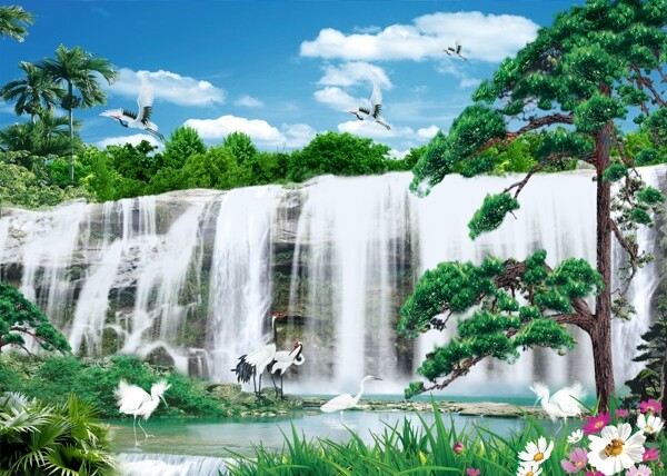 山水畫圖片