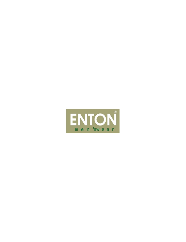 Entonlogo设计欣赏Enton服饰品牌LOGO下载标志设计欣赏