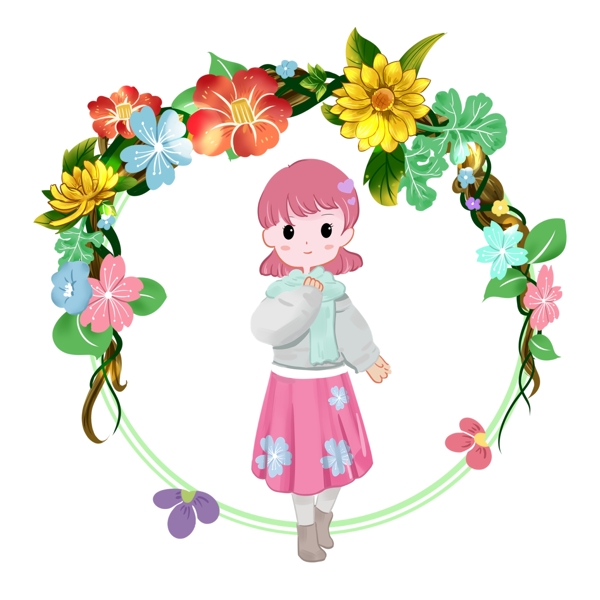 原創(chuàng)植物花卉設計可商用
