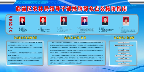 領導干部掛牌群眾指名接訪圖片