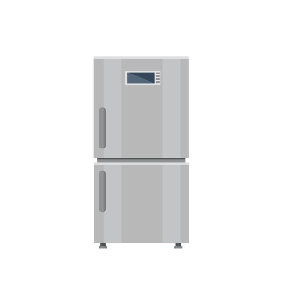 电器冰箱矢量卡通元素