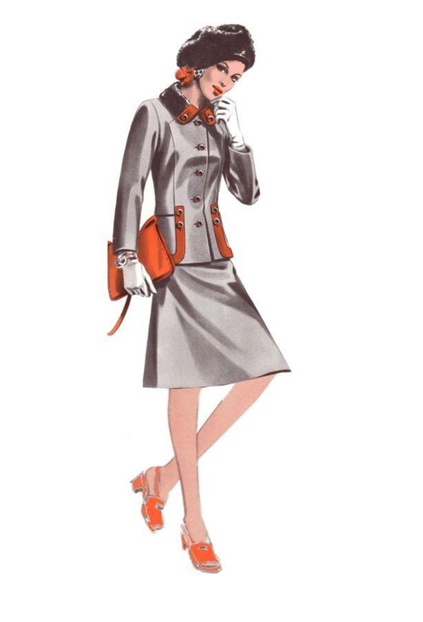 手繪服裝設(shè)計(jì)v