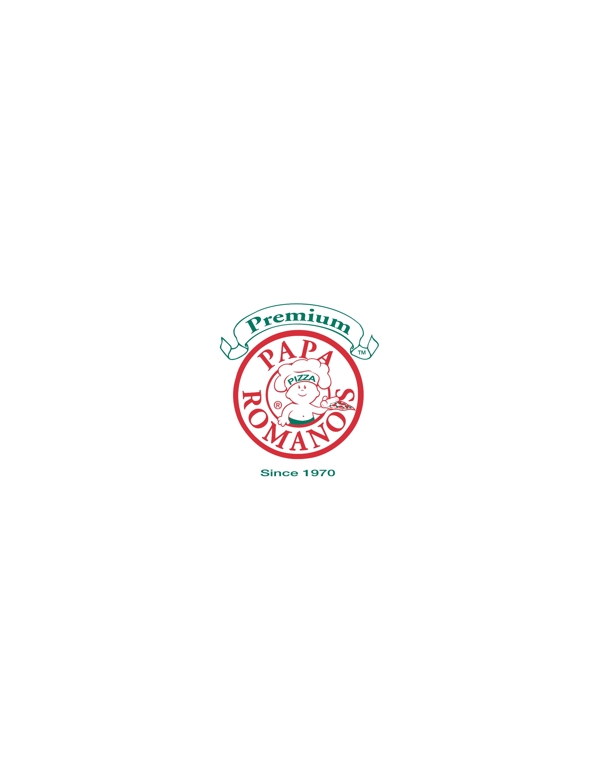 PapaRomanosPizzalogo設(shè)計(jì)欣賞PapaRomanosPizza飲料品牌LOGO下載標(biāo)志設(shè)計(jì)欣賞