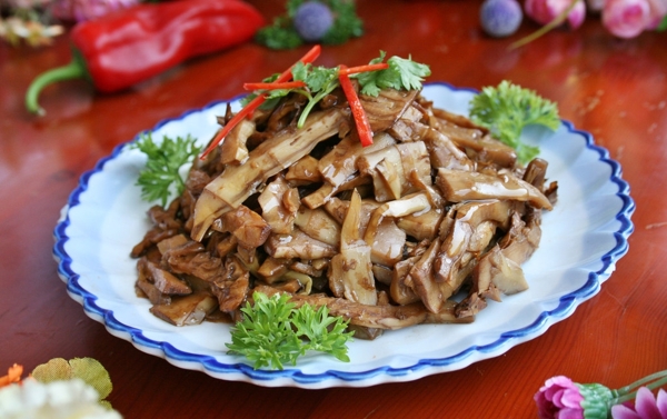 风味烤笋图片