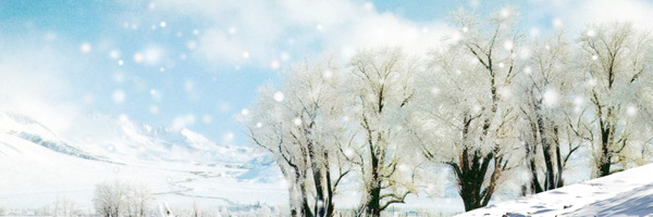 雪景背景