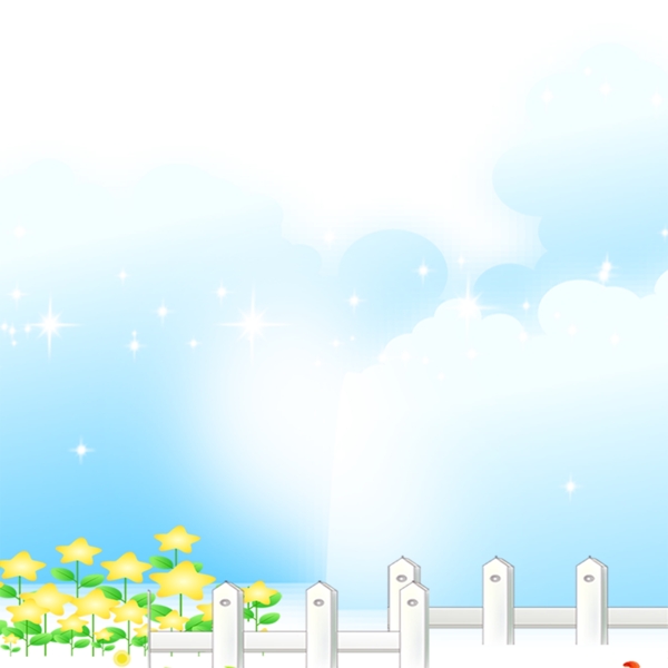 小清新春季背景