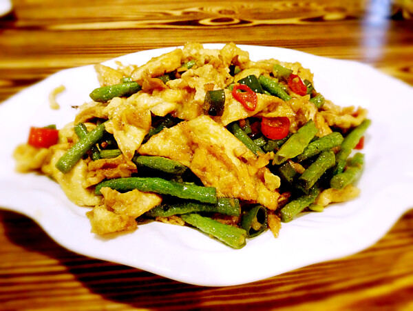 長(zhǎng)豆角炒蛋