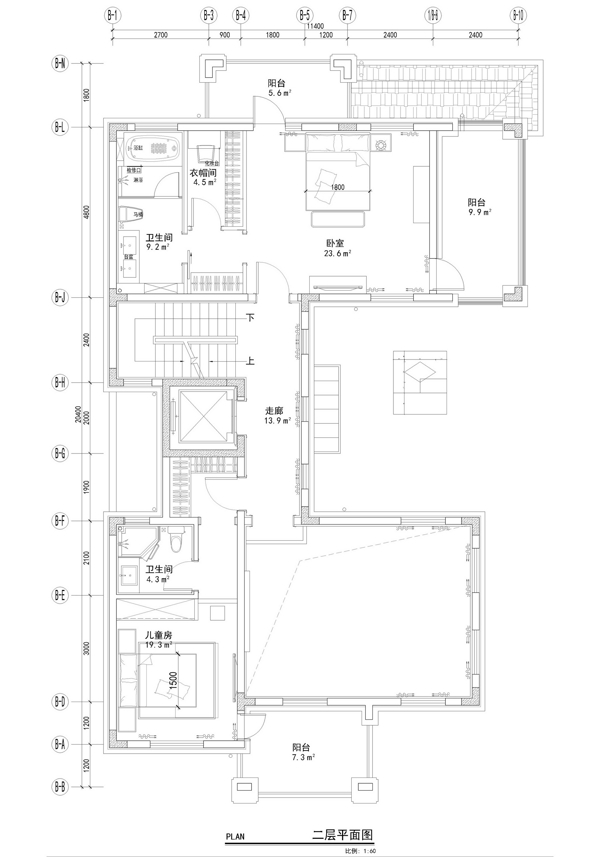 現(xiàn)代家裝平面圖