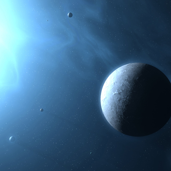絢麗星空背景