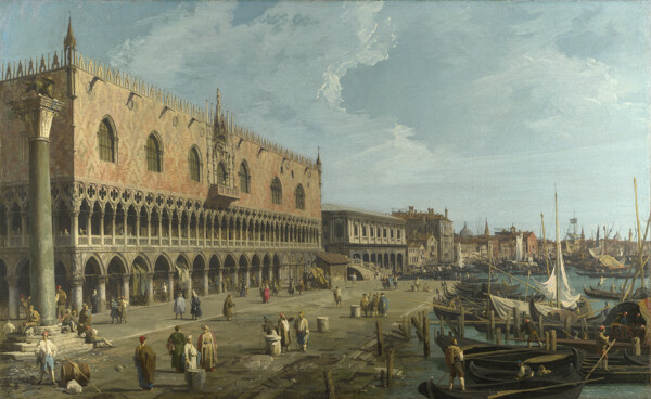 威尼斯总督的宫殿图片