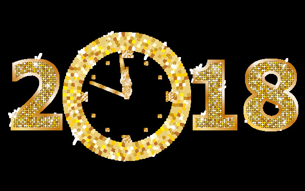 2018金色藝術(shù)字