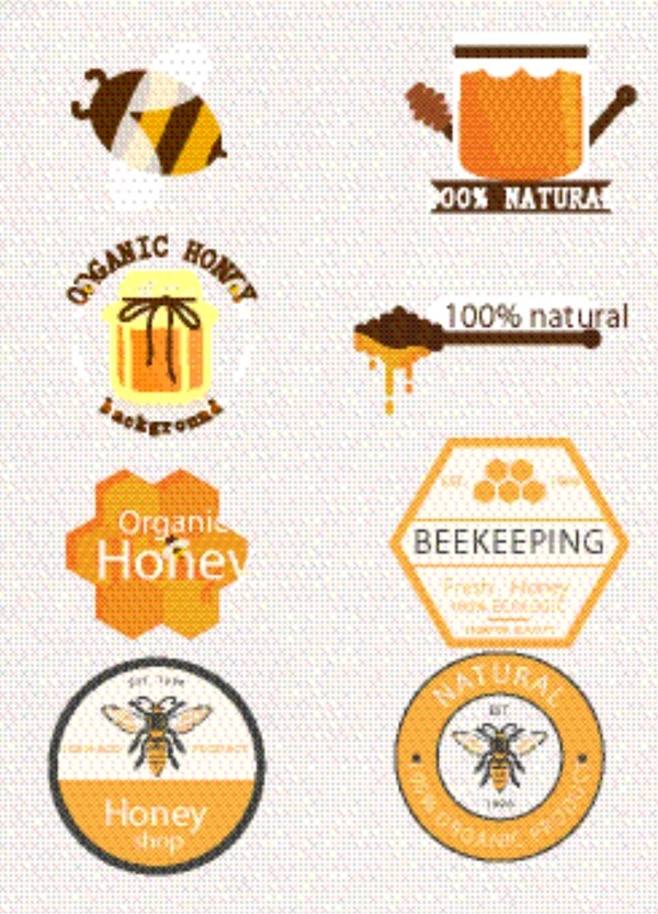 黄色医生蜂蜜图标
