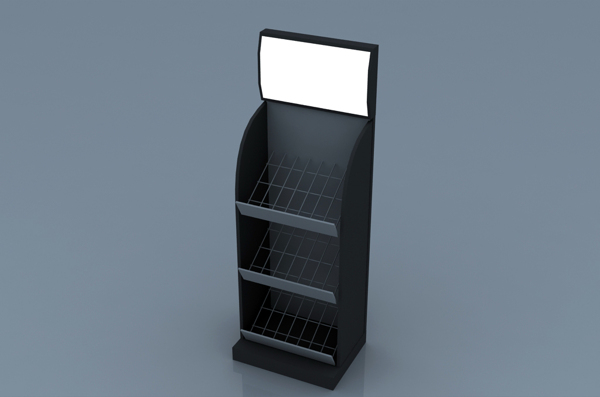 宣傳冊(cè)展架3d模型