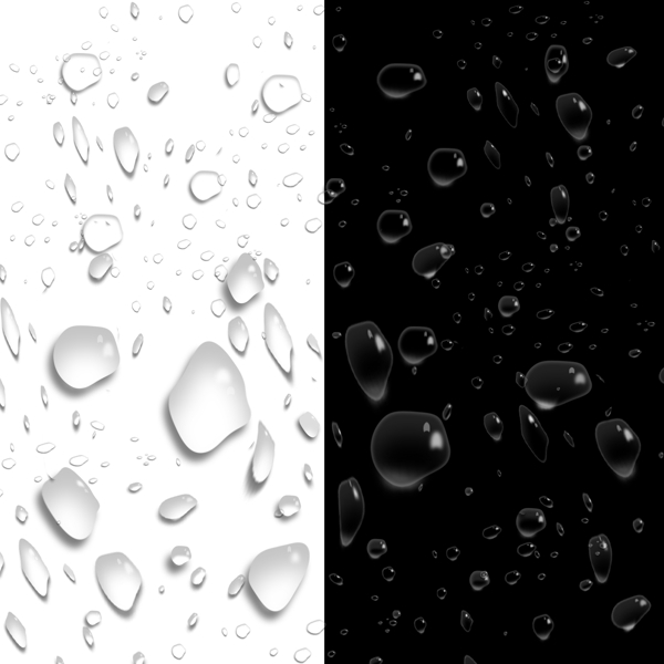 透明的水珠水滴png透明图片